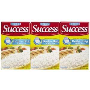  Success Rice Long Grain White Rice, 14 oz, 3 ct (Quantity 