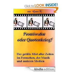   und anderen Medien (German Edition) Grace  Kindle Store