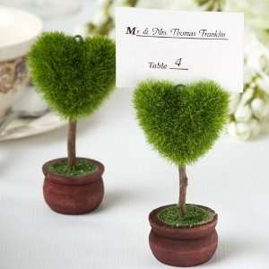 Heart Topiary Place Card Holder
