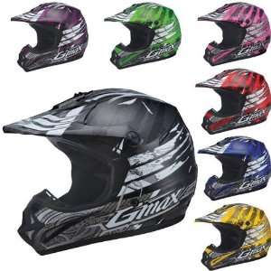 GMAX Replacement Visor Fits GM46X 1 Shredder Motorcycle Helmet   Green 
