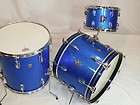 Ludwig accent Combo 3 Piece drum Kit, Blue 22 16 12