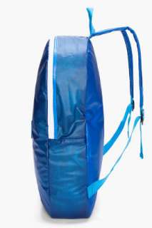 Marc By Marc Jacobs Blue Rubber Coat Backpack for men  