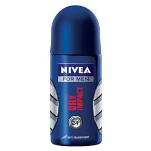  Nivea for Men Dry Impact Antiperspirant Deodorant Roll on 