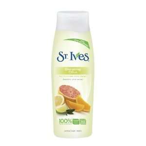 St. Ives Body Wash Energizing Citrus, 24 Ounce (Pack of 2)