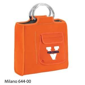   Milano Insulated neoprene lunch tote w/clear handles 