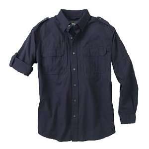  New   Woolrich Mens Long Sleeve Shirt Navy XL   44902 NA 
