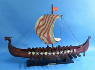 Drakkar Viking 24 Sail Boat Model Ship Model NEW  