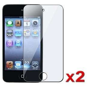  2 LCD Screen Protector Covers compatible with iPod Touch 