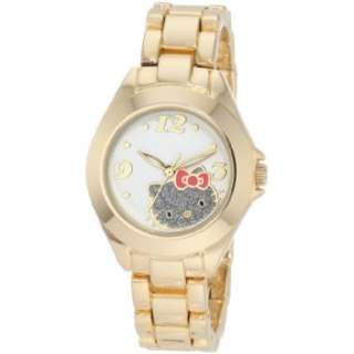 Hello Kitty by Kimora Lee Simmons Womens H3WL1033GLD Gold Alloy 