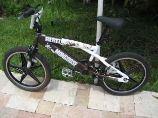Mongoose Rebel 20 BMX Freestyle Bike Brown  