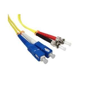 Fiber Patch Cable, SC ST Single Mode, Duplex, 9/125, 07 Meter, 3.0mm 