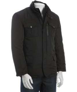 Hawke & Co. black Ethan zip front removable bib blazer jacket