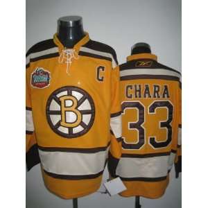   #33 Yellow NHL Boston Bruins Hockey Jersey Sz56: Sports & Outdoors
