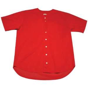  A4 Full Button Short Sleeve Custom Baseball Jerseys N4117 