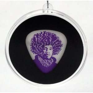 John Van Hamersveld Purple Jimi Hendrix Artwork Guitar Pick With MADE 