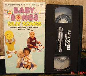 Baby Songs Silly Songs Video Vhs HAP PALMER RARE HTF CAPTIVATING For 