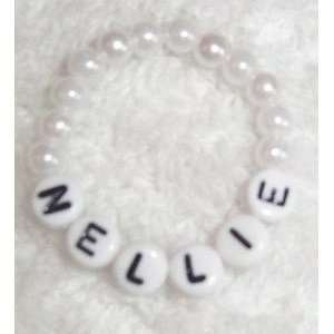   New Personalized Pearl Name Bracelet for My Twinn Dolls Toys & Games
