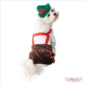  Lederhosen Dog Costume Size Medium (12   16 L) Pet 