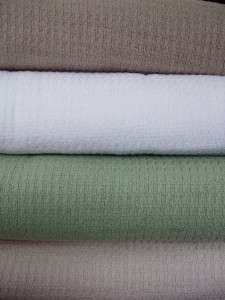 Sage Thermal Blanket Cotton Cal Oversized King 110x90  