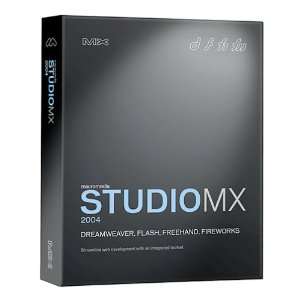  Macromedia Studio MX 2004 Win/Mac Software