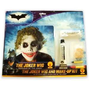   The Dark Knight The Joker Halloween Wig & Makeup Kit Toys & Games