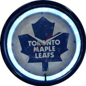  Toronto Maple Leafs Plasma Neon Clock