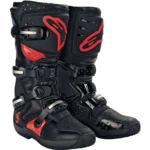    Alpinestars Tech 3 Boots Off Road Mens Black/Red 5 Automotive