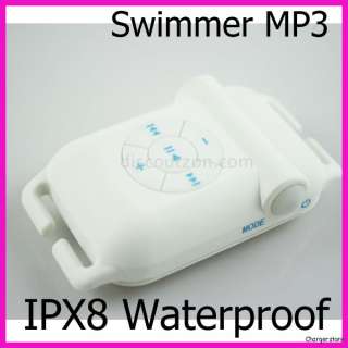 Sport Waterproof  Player 2GB Swimming/Running/White  