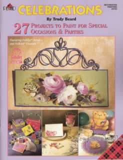 Celebrations Trudy Beard Painting Book NEW 2004  