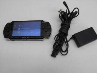   Handheld Game System Playstation Portable Black W/ Charger *bundle