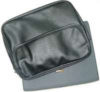 Deluxe Soft Black Briefcase Bag/Computer/Laptop Case  