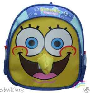 PERSONALIZED Toddler Print Kid Spongebob bag BackPack  