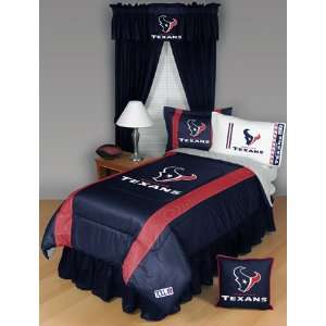  Houston Texans NFL Sidelines Collection Complete Bedding 