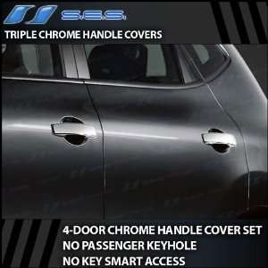 2008 2012 Nissan Rogue (No Passenger Keyhole)Chrome Door Handle Covers 