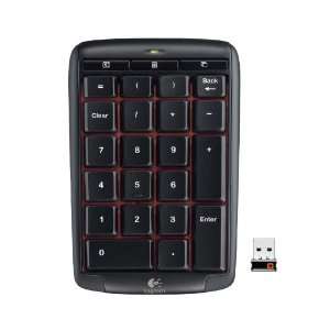  Logitech Cordless Number Pad   Wireless Numeric Keypad for 