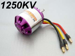 RC 1250 Outrunner Brushless Motor 3542 5 For airplane