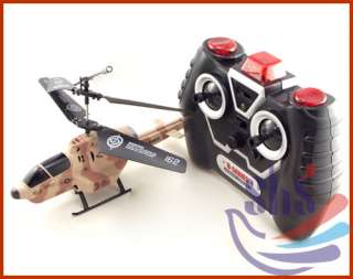3CH Channels Radio Remote RC Helicopter Missle Shooting  