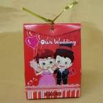 20 pcs Red Wedding Favor Boxes Party Gift Candy Box  