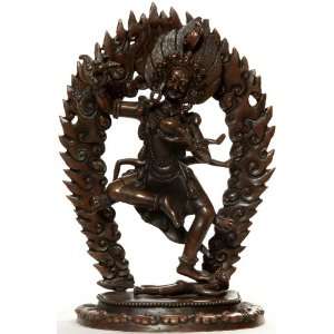  Vajravarahi The Female Buddha   Copper Sculpture