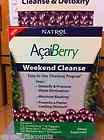 Natrol ACAI BERRY WEEKEND CLEANSE detoxifier​, detox