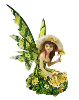 Darling Green Garden Fairy Statue Figurine Gardening  