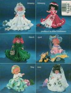 Crochet Doll Toy and Clothes Pattern Book Your Choice  