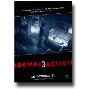  Paranormal Activity 3 Poster   2011 Movie Promo Flyer   11 