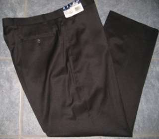 RALPH LAUREN MEN NWT $65 DRESS PANT SLACKS Black 42X30  