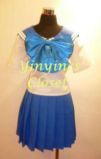 Cosplay Sailor Moon Mercury Japanese school uniform  