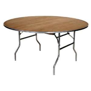  M Series Plywood Round Folding Table (60): Everything 