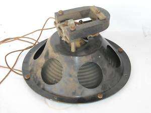 Vintage Model 612 Radio Speaker 1930s Horseshoe Magnet  