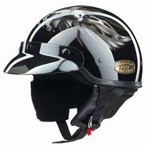  AGV Thunder Half Helmet   X Large/Razor Eagle Automotive