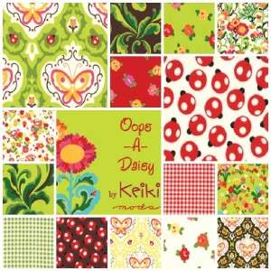 Moda Oops A Daisy Keiki Layer Cake 10 Fabric Squares  