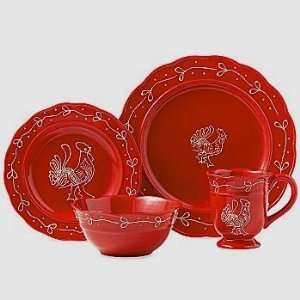 American Atelier Red Rooster 16 pc. set, new  Kitchen 